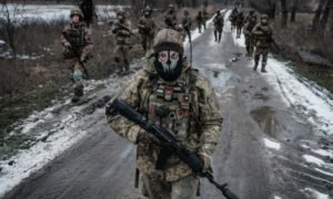 Russia-Ukraine war live: arming Ukraine is ‘the only path to peace’.